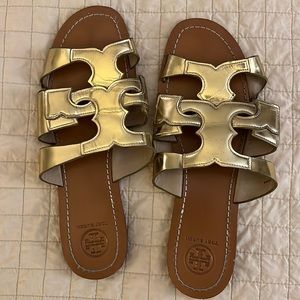 Tory Burch Gold Slide 8